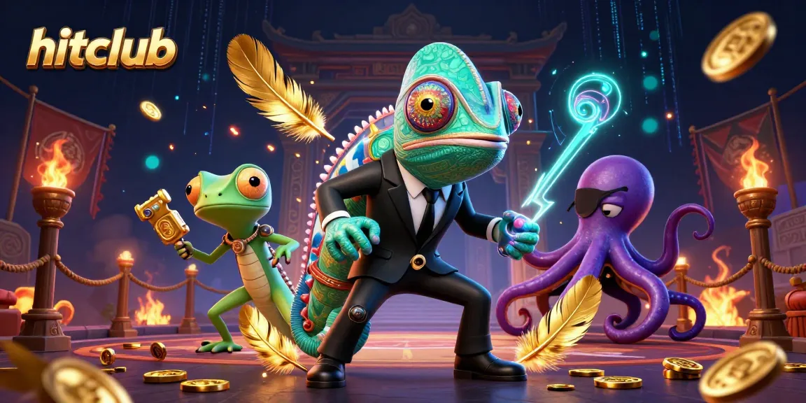 Engage in thrilling gameplay at hitclub, featuring a unique 3D casino adventure with vibrant characters.