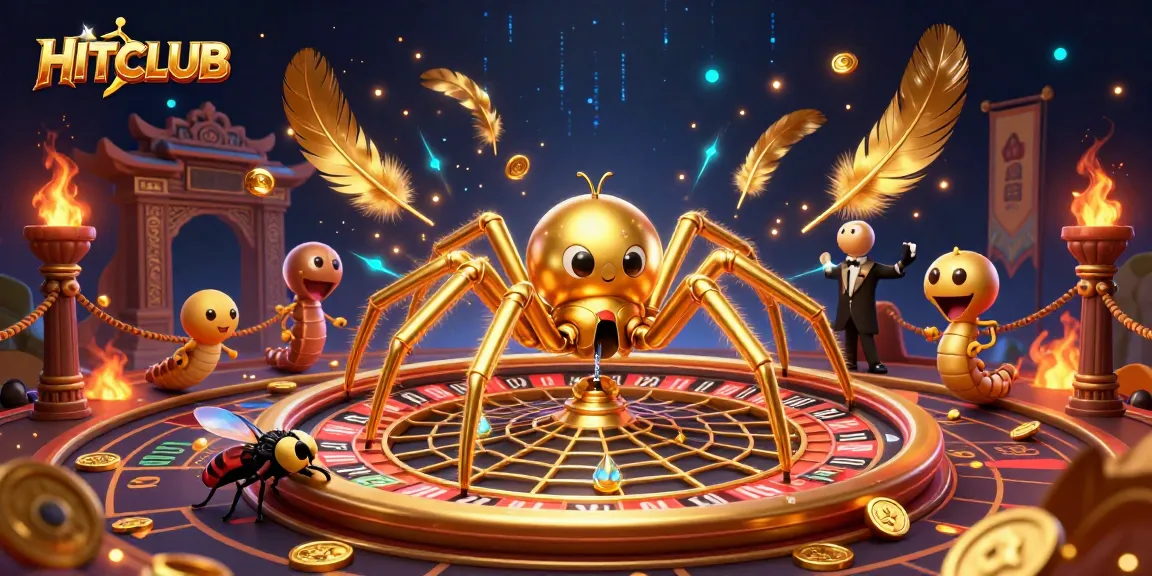 Experience intense gameplay at HITCLUB with betting action in a vibrant, mystical casino realm.